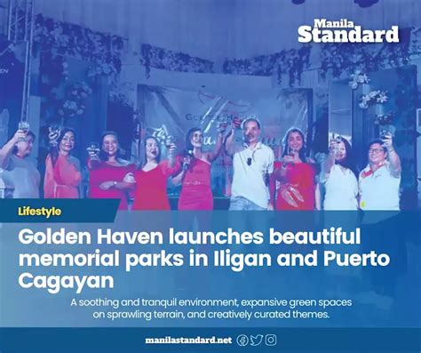 Golden Haven launches beautiful memorial parks in Iligan and .